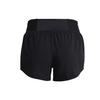 Under Armour Женские шорты Speedpocket Logo Solid Waist Shorts Black 1361379-001