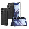 Магнитный шарнир Браслет Чехол для Samsung Galaxy Z Fold 7 6 5 с держателем для стилуса Защитное стекло для чехла Galaxy Z Fold7