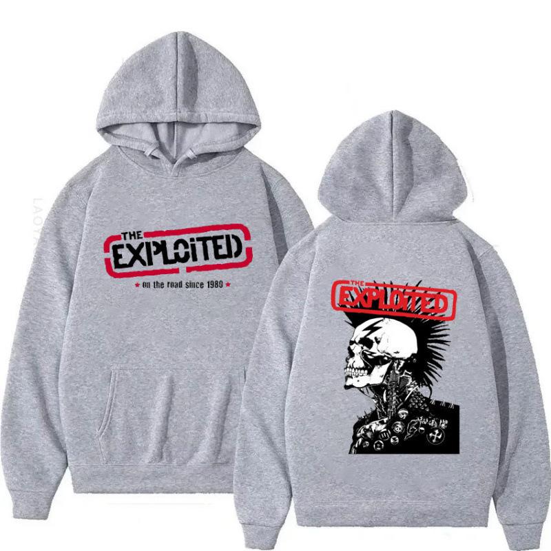 The Exploited Тема Мужская Одежда С Капюшоном Sh