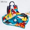 High-quality Luxurious Silk Scarves Headband Scarfs Neck Scarf For Women Chain Silk Scarf Women's Decorative Shawl
