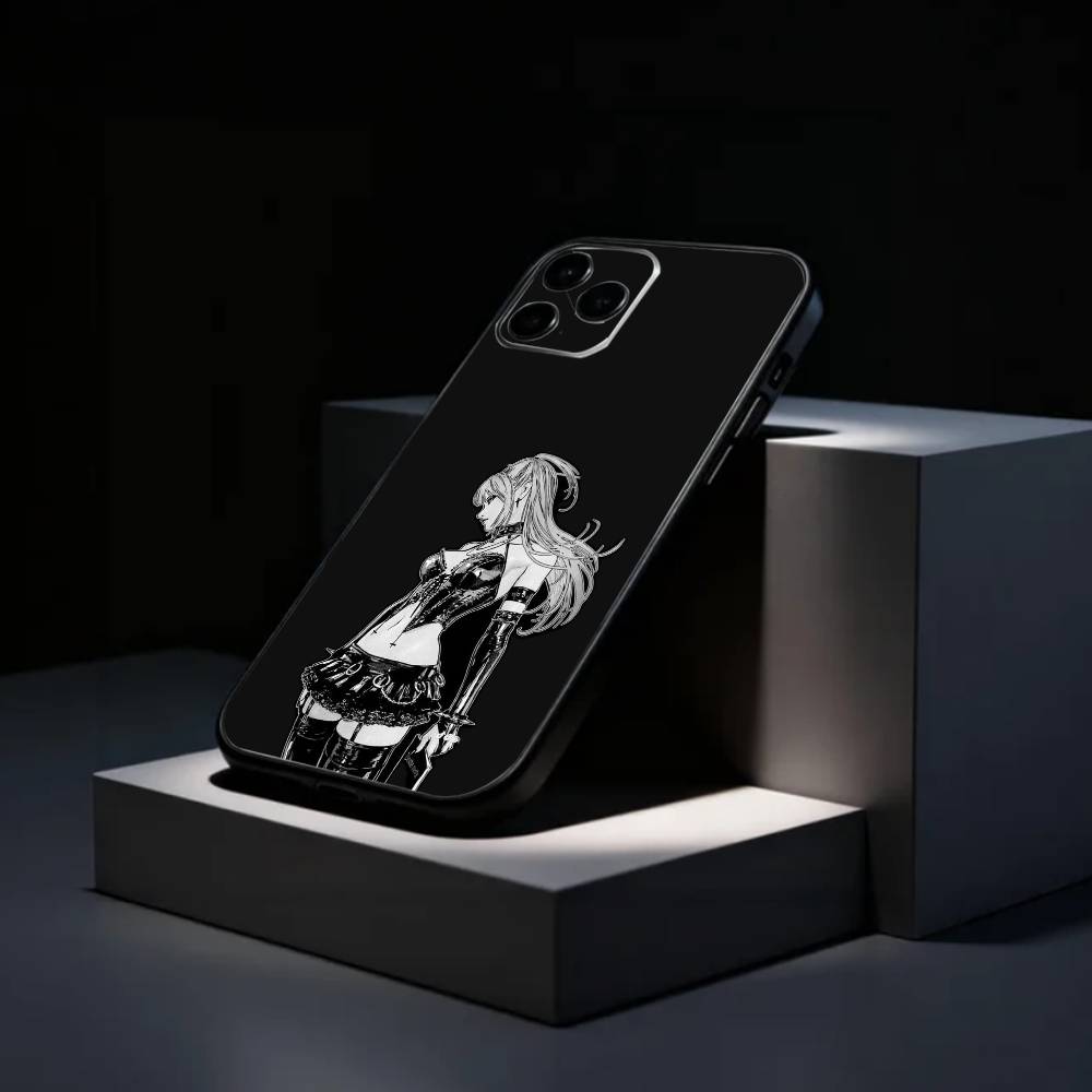 Миса аниме D-Death N-Note    Чехол для телефона Силиконовый Мягкий Для IPhone 17 16 15 14 13 12 11 X XR Plus Pro Max Plus