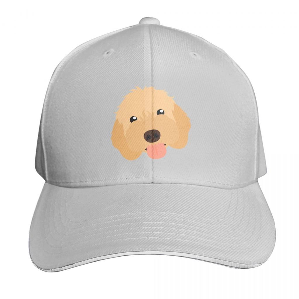 Cute Apricot Cream Cockapoo Cavapoo Cavoodle Baseball Cap Golf Cap Sun Hat For Children For Unisex Womens
