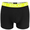 Replay Черный Неон Мужские Боксеры Логотип Набор 2 Штуки