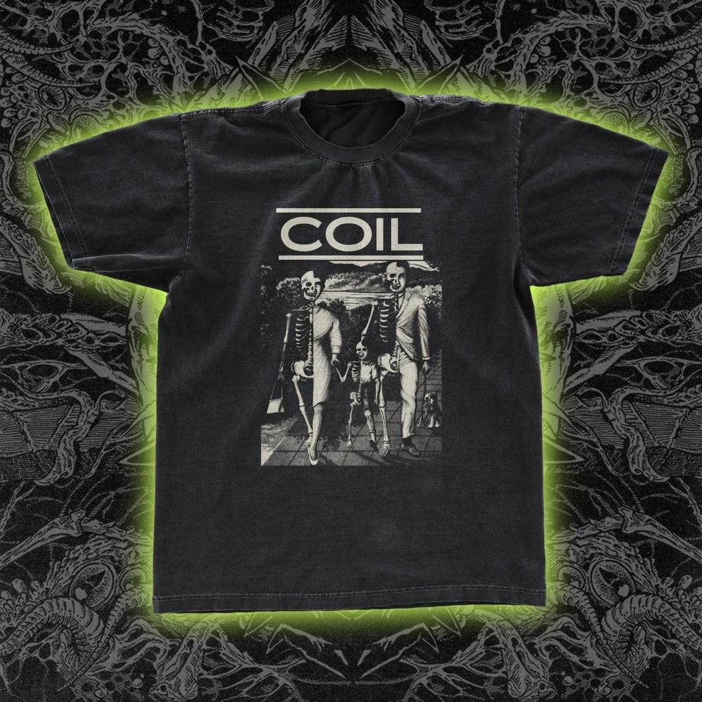 Coil Unnatural History Black Shirt Full size S5XL Unisex AD428 Unisex T-Shirt
