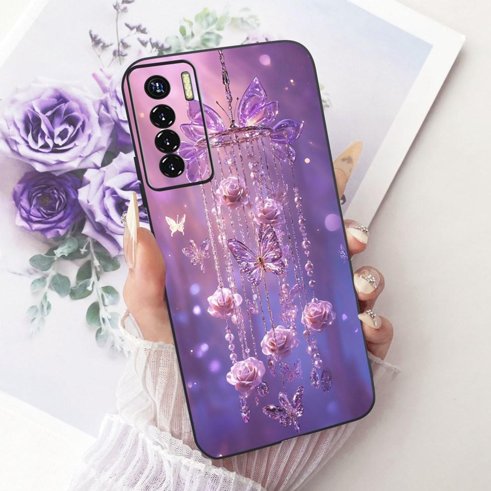 Чехол для телефона Tecno Camon 17 Pro Чехол Силиконовый Милый Кот Модный Забавный Расписной Funda Для Tecno Camon 17Pro CG8 CG8h Корпус