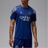 Футбольная реплика стадионной четвертой формы Air Jordan Paris Saint-Germain 2024/25 с технологией Dri-FIT Синий вакуум/Фантом/Фантом Мужские топы HJ0865-493