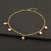 Nidin New Popular Red Strawberry/Mushroom Delicate Pendant Necklace For Women Female Romantic Sweet Simple Style Jewelry Gifts