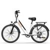 URLIFE E26 Urban Commuting E-Bike With TowSeat 36V13Ah Battery 350W Motor Eiectric Bike 26 Inch City Fat Tire Electric Bicycle