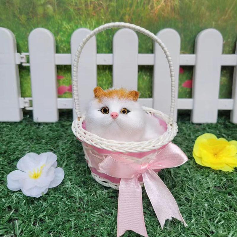 Мягкая лающая игрушка «Кот, кролик и щенок» — развивающая кукла-животное для детей