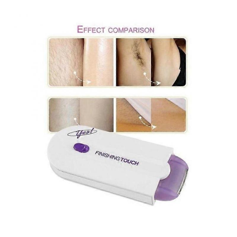 Finishing Touch Hair Remover Painless Epilator with Micro Vibrations