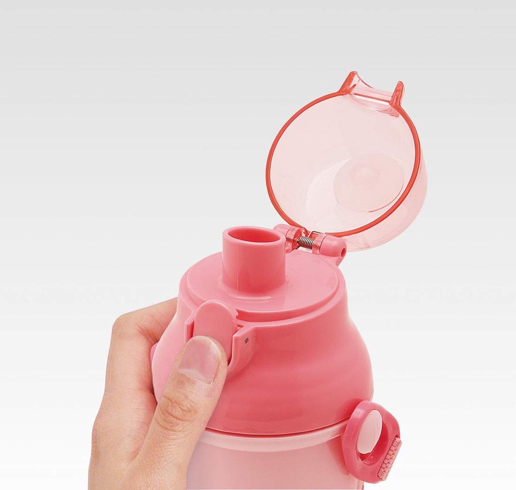 Бутылка для воды Skater антибактериальная пластиковая 480 мл Unicorn Girls Сделано в Японии Детская Ag+ PSB5SANAG-A