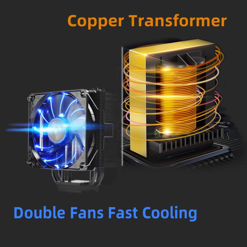 Smart 600 Вт/400 Вт 12 В 24 В мощное автомобильное зарядное устройство свинцово-кислотный литий 50A-30A лодка авто вилочный погрузчик ячейка для хранения быстрая зарядка