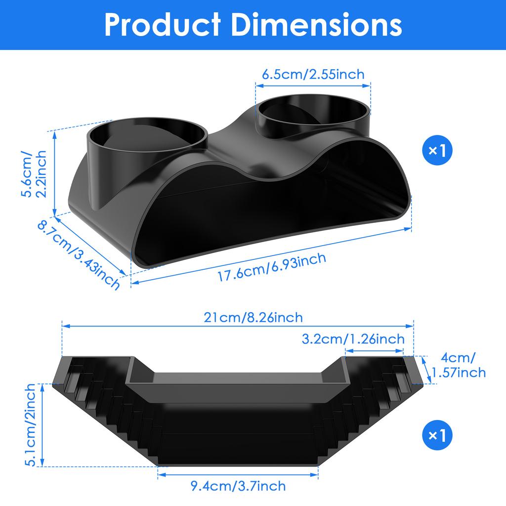 2Pcs Aquarium Underground Tunnel Under Gravel Viewing Stepped Tunnel Cave Aquarium Hideouts Shelter Fish Tank Decor Accessories