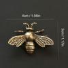 Solid Brass Insect Honeybee Figurines Miniatures Tea Pet Funny Beetle Crafts Collection Desktop Small Ornaments Home Decorations