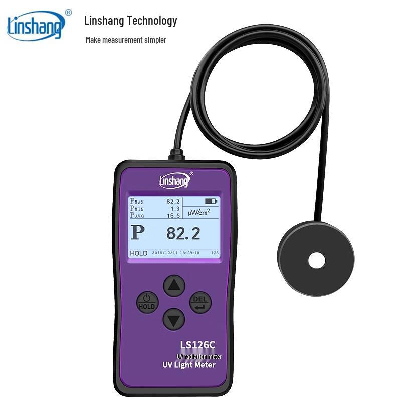 Linshang LS126C UVC 254nm UV Irradiance Meter (CN version)