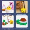 Печатная креативная игрушка-кликер для снятия стресса в виде цыпленка, кнопка для кейкапа, гаджет для снятия стресса, милый брелок