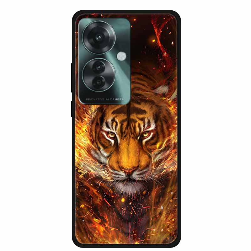 For OPPO Reno 11A Cases Shockproof Phone Cover Soft Silicone Fashion Cool Cases for OPPO Reno11 A 11A Bumper for OPPO Reno11 A