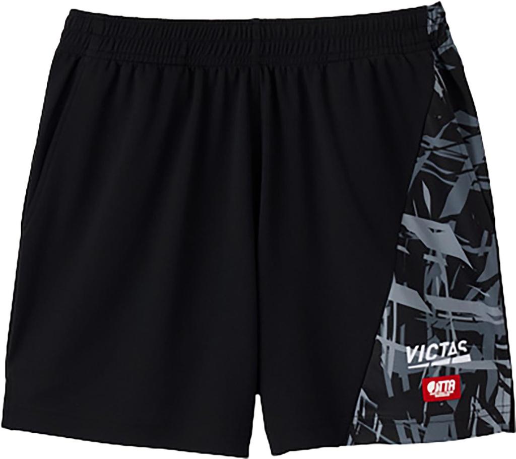 Victorus Table Tennis Table Tennis Unisex Streak Game Size 2XL Shorts, J.T.T.A (Japan Association) Approved, Moisture-Wicking, Quick-Drying, Pants,