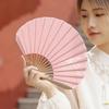 Ретро Мини Веер-Ракушка Китайский Ручной Веер Креативный Складной Ручной Веер Свадьба