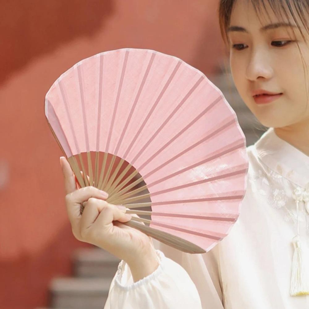 Ретро Мини Веер-Ракушка Китайский Ручной Веер Креативный Складной Ручной Веер Свадьба