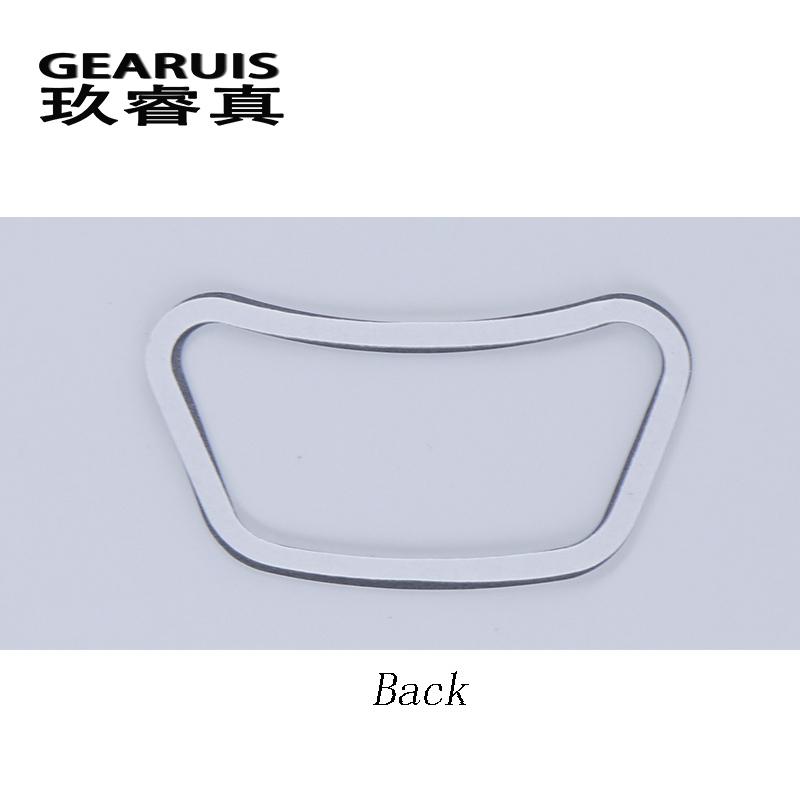 Стайлинг автомобиля, внутренняя мультимедийная панель управления, кнопка меню, украшение, наклейки, чехлы для BMW e60 5 серии, авто