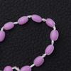 Rosary Necklace Plastic Catholic Necklace Luminous Cross Religious