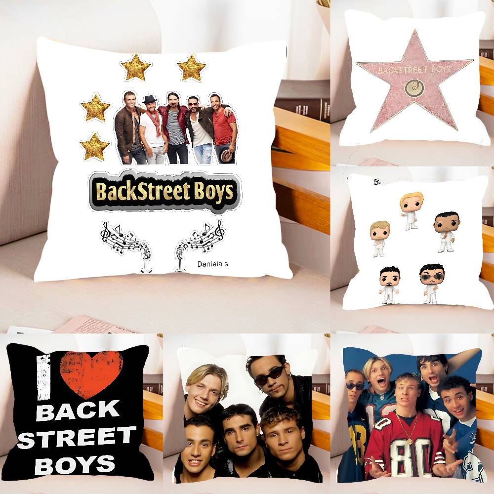 BBackstreet BBoys BSB Case Plush Fabric Soft Pillowcase Double Sided Print Cushion Cover Household Gifts
