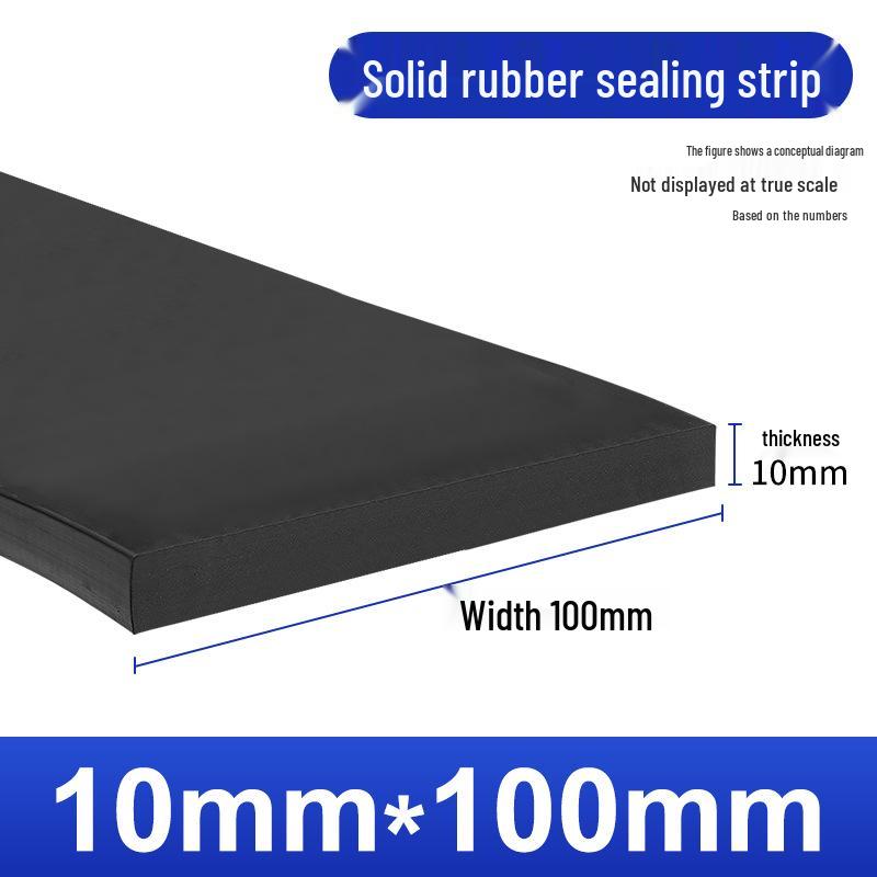 Nitrile Rubber Strip: Oil & Pressure-Resistant Shock Absorbing Glass Pad for Sealing & Joint Support