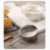 Lightweight Flour Sieve Strainer 304 Stainless Steel Mini Flour Sifter  Cheesecake Pizza Bread