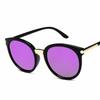 New Sunglasses Women Driving Mirrors Vintage For Women Reflective Flat Lens Sun Glasses Female Oculos UV400