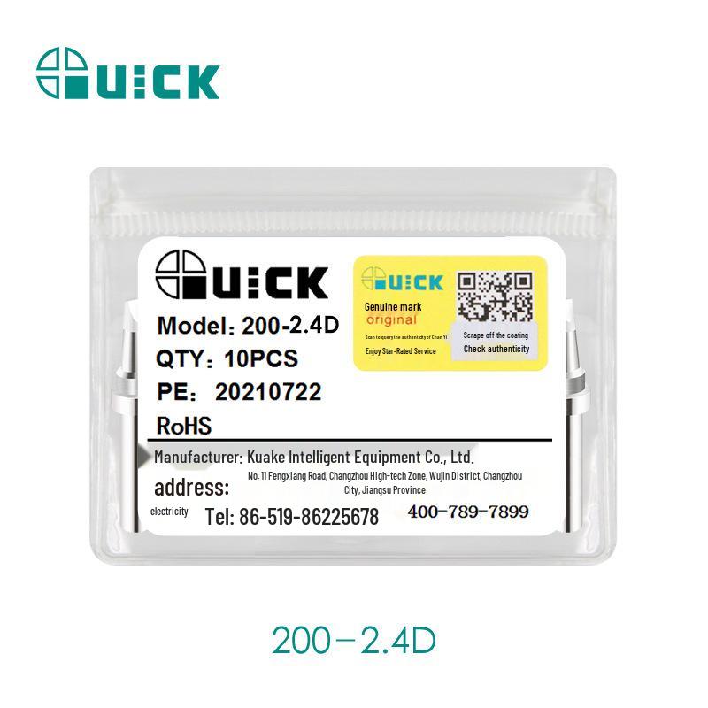 Паяльные жала QUICK Kuai Ke TS2200/203H/503 - Совместимые модели 203D/376D в стилях 200-C/D/B/I/J/LB.