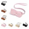 Portable Sunglasses Storage Clip Solid Color Eyeglasses Case  Sunglasses Pouch