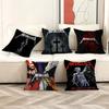 Подушка-подушка для офиса, автомобиля, дивана M-METALLICA, чехол 45x45 см, чехол для поясничной подушки