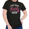 Боксерские перчатки Fight Breast Cancer BCA Подарок Женская футболка с графическим принтом