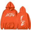 Rapper Lil Tjay Hoodies Destined 2 Win Music Album Print Hoodie Men's Vintage Oversized Sweatshirt Hip Hop Streetwear Tracksuit