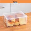 Вутуо Прозрачный пластиковый контейнер для хранения хлеба и продуктов