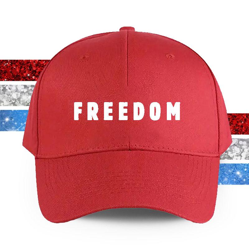 Charlie Kirk Freedom Printed Baseball Cap Charlie Kirk Rip Hip Hop Hats Women Unisex Casual Unisex Outdoor Gym Trucker Cap