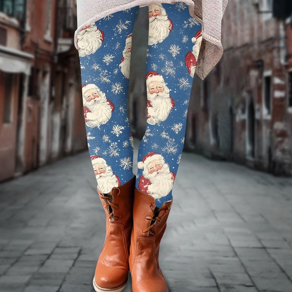 Женские брюки, эластичные мягкие хлопковые леггинсы с принтом, повседневные домашние пижамы