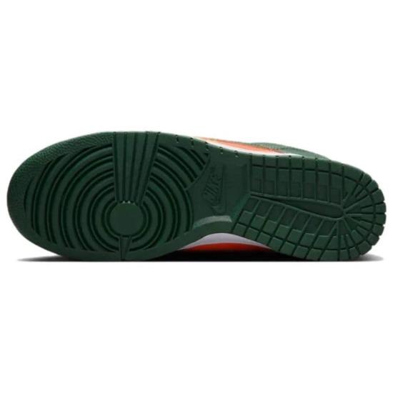 Nike Dunk Low Кроссовки Miami Hurricanes DD1391-300 Мужские размеры