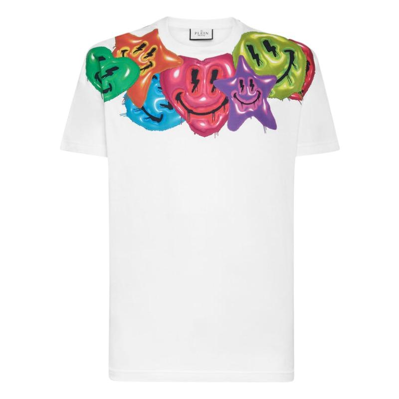 Philipp Plein Ss Smile cotton T-shirt SADCMTK6783PJY002N01