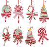 Decor Fake Candy Canes Candy Cane Hanging Decorations Lollipop Ornament Christmas Candy Ornaments