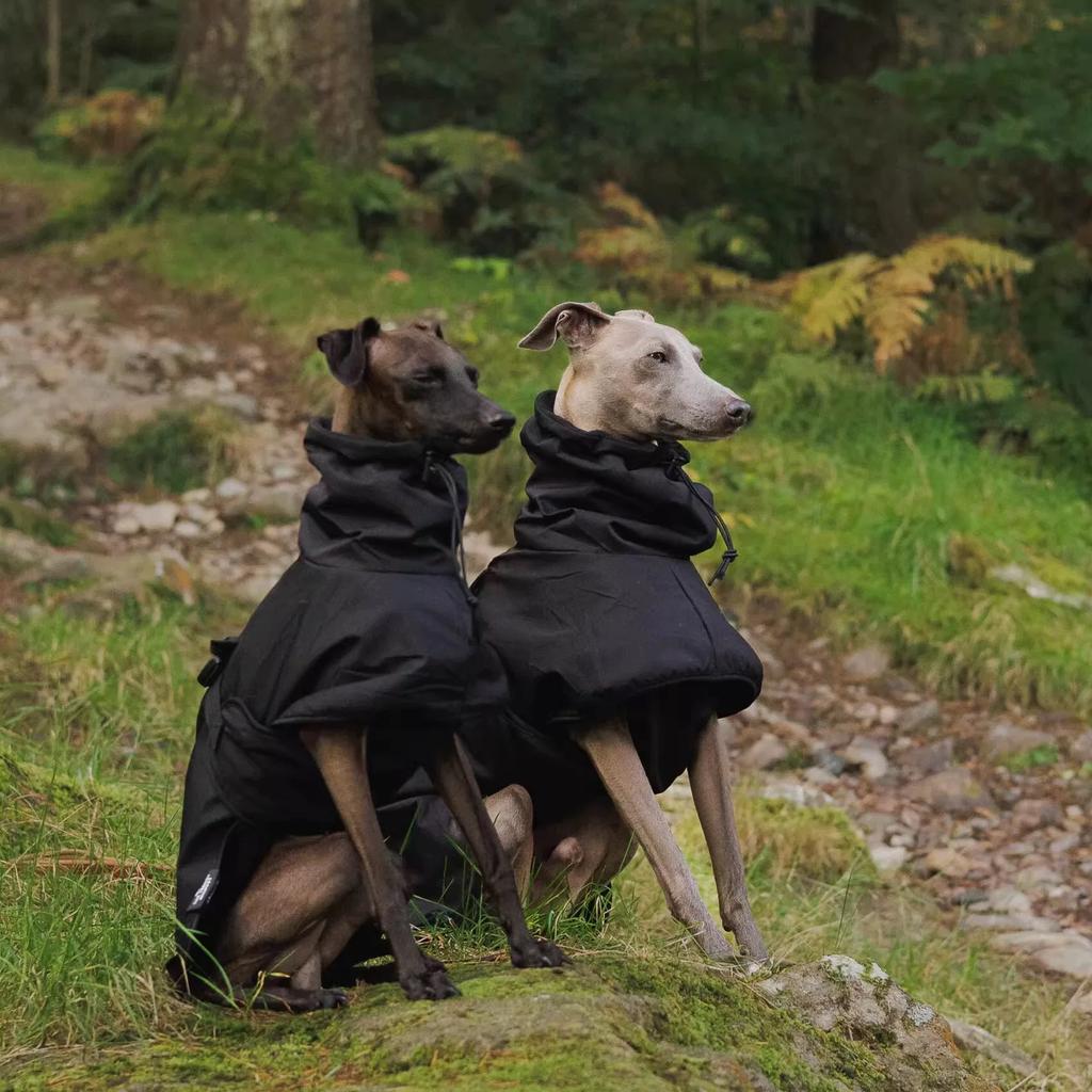 Fashion Raincoat for Airless terrier Soft Puppy Clothes Warm Waterproof Coat for Italian Greyhound Whippet Dog Jacket