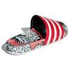 adidas Adilette Slides Scarlet Женские сандалии Red Off-White D96683