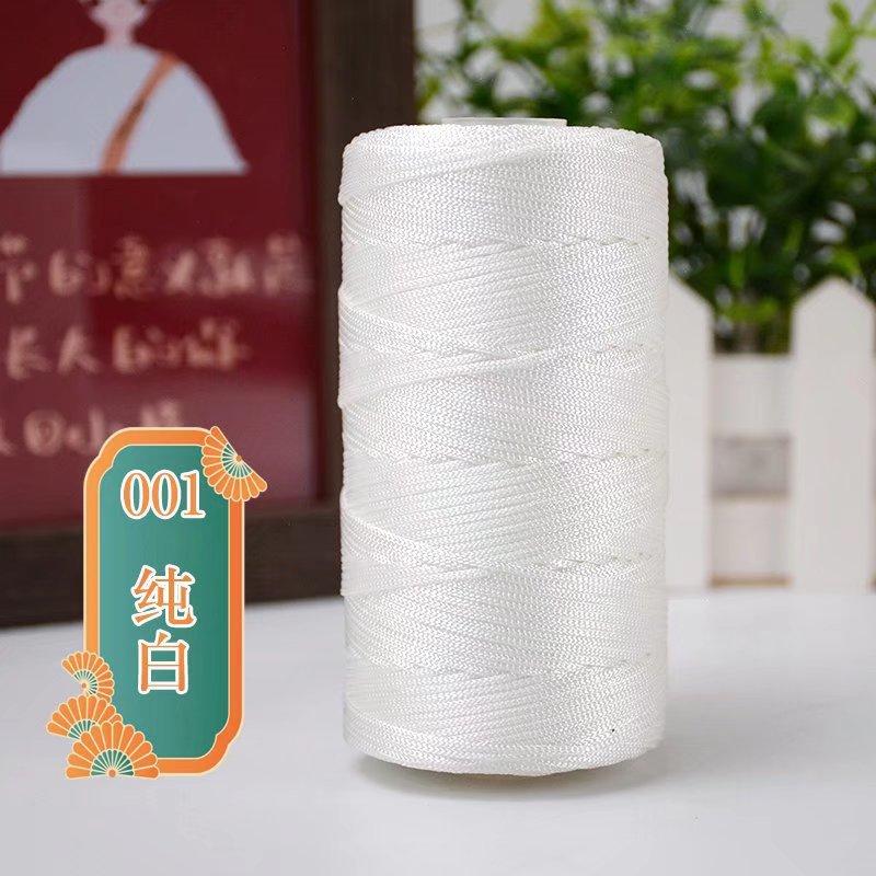 Mercerized Ice Hemp Thread 100G Shaft Medium And Thin Hollow Thread Sun Hat Shoes Crochet Hand-Woven Thread Full Free Shipping