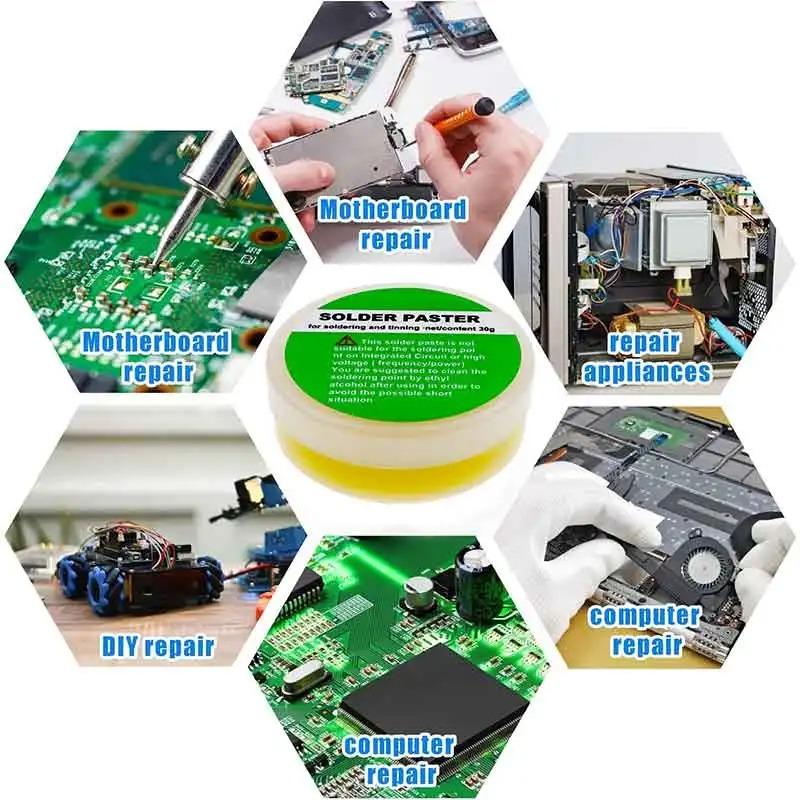 Solder Paste Professional Welding Flux Rosin Lead-free Easy To Soldering Soldering Repair Paste Main Board Soldering Flux