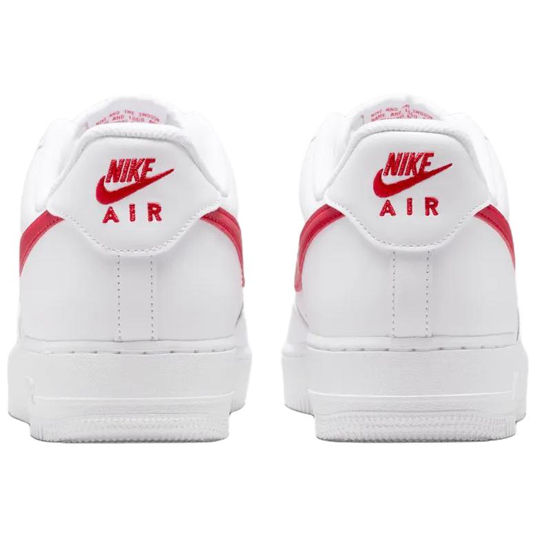 Nike Air Force 1 07 Удобная посадка Дышащая поддержка Кроссовки Мужские Кроссовки Белый Красный FJ4146133