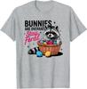 Bunnies Are Overrated Stay Feral Funny Easter Animal Unisex T-Shirt
