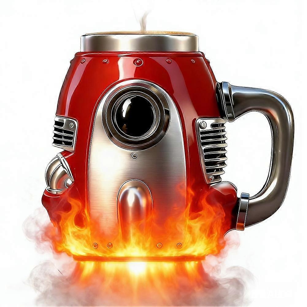 Rocket Mug 15cm Creative Design for Coffee Sci Fi Gift Home Deco