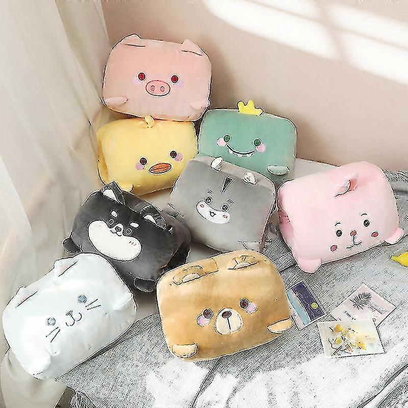 Hand Warming In Winter, Pillow, Hand In Hand Doll, Hand Over Plush Toy, Cute Girl In Winter, Cartoon Girl Doll, Doll