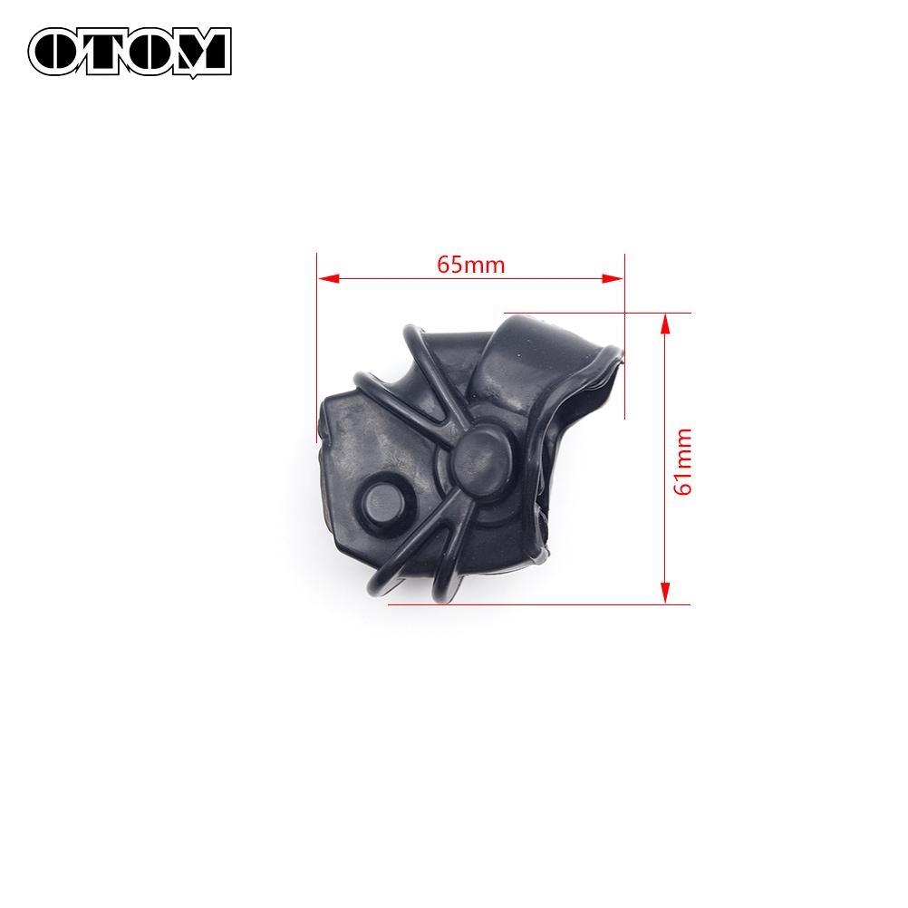 OTOM 2024 Motorcycle Handle Lever Dustproof Rubber Sleeve Front Hydraulic Brake Master Cylinder Pump Dust Cover For YAMAHA YZF